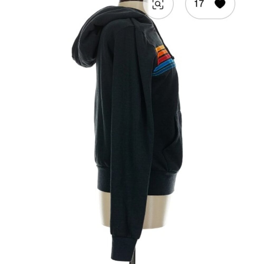Aviator Nation 5 Stripe Hoodie - Picture 3 of 6